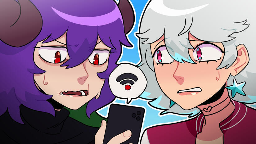 Bloco Vtuber - Caiu o Wifi! (MiekoVT)